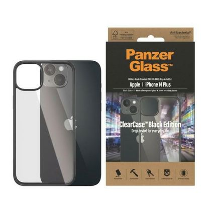PanzerGlass ClearCase iPhone 14 Plus /15 Plus 6,7" Antibacterial czarny/black 0407