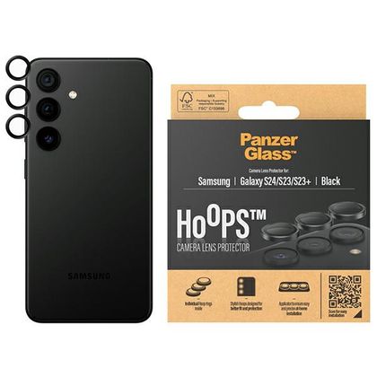 PanzerGlass Hoops Camera Sam S24 /S23 / S23+ czarny/black 1207 camera lens protector hoop optic rings