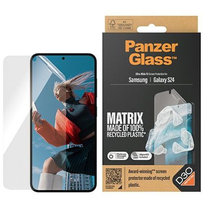 PanzerGlass Ultra-Wide Fit Sam S24 S921D3O Matrix Screen Protection 7353 z aplikatorem