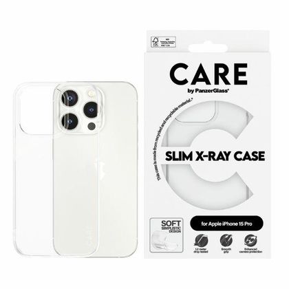 Etui CARE by PanzerGlass Slim X-Ray Case iPhone 15 Pro 6,1" przezroczysty/transparent 1434