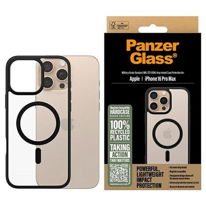 PanzerGlass HardCase iPhone 16 Pro Max6.9" czarny/black MagSafe 1304