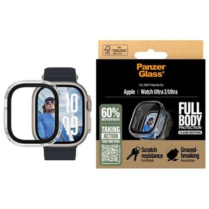 PanzerGlass Snappie Full Body Apple Watch Ultra 2 / Ultra 3 / Ultra 4 49mm przezroczysty/transparent 3721