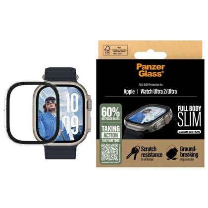 PanzerGlass Full Body Slim Apple Watch Ultra / Ultra 2 / Ultra 3 / Ultra 4 49mm przezroczysty/transparent 3715