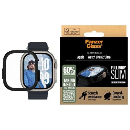 PanzerGlass Full Body Slim Apple Watch Ultra / Ultra 2 / Ultra 3 / Ultra 4 49mm czarny/black 3718