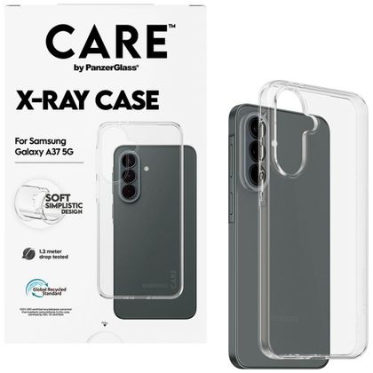 Etui CARE by PanzerGlass Fashion X-Ray do Samsung Galaxy A37 5G przezroczysty