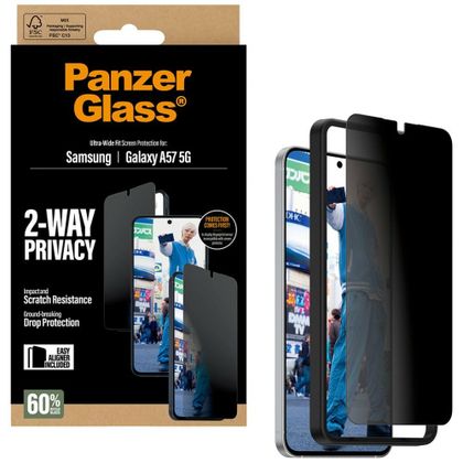 Szkło prywatyzujące PanzerGlass Ultra-Wide Fit do Samsung Galaxy A57 5G