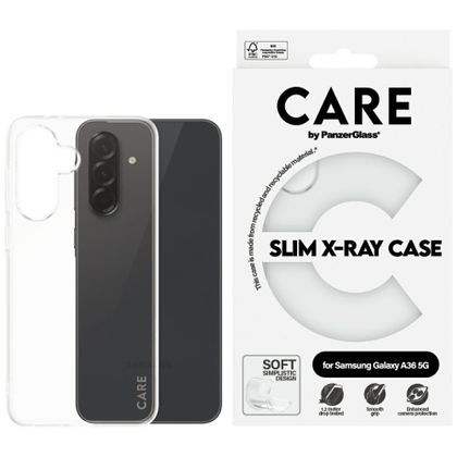 Etui CARE by PanzerGlass Fashion X-Ray do Samsung Galaxy A36 5G przezroczysty