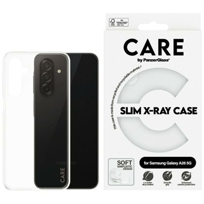 Etui CARE by PanzerGlass Fashion X-Ray do Samsung Galaxy A26 5G przezroczysty