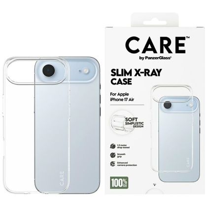 Etui CARE by PanzerGlass Fashionable X-Ray Soft Basic do iPhone Air przezroczysty