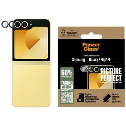 Szkło hartowane na obiektyw PanzerGlass PicturePerfect do Samsung Galaxy Z Flip7 FE