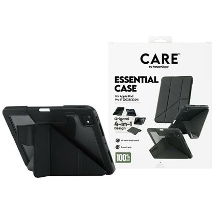 Etui Care by PanzerGlass Y fold do iPad Pro 11" M4 2024 / M5 2025 czarny