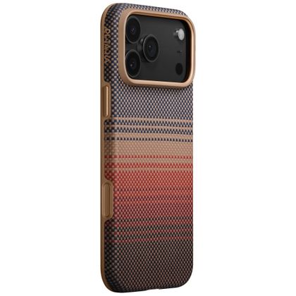 Etui PITAKA Aramid UltraGuard MagSafe do iPhone 17 Pro / 18 Pro sunset