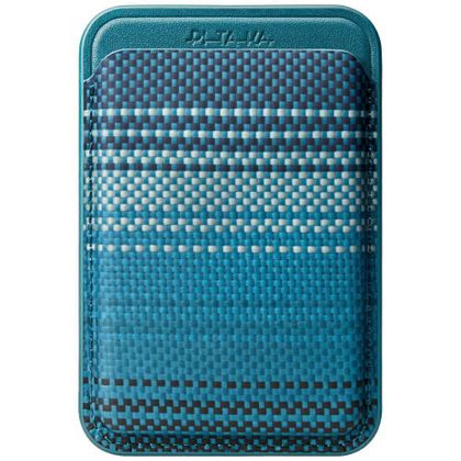 Portfel magnetyczny PITAKA Woven Wallet MagSafe do telefonu moonrise