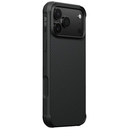 Etui PITAKA Aramid ProGuard MagSafe do iPhone 17 Pro / 18 Pro czarno szary