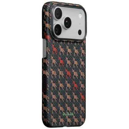 Etui PITAKA Edge Case Happiness Rides In do iPhone 17 Pro Max / 18 Pro Max ebon kylin