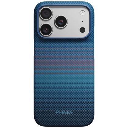 Etui PITAKA Edge Case Nights Midnight 01 MagSafe do iPhone 18 Pro / 17 Pro moonrise