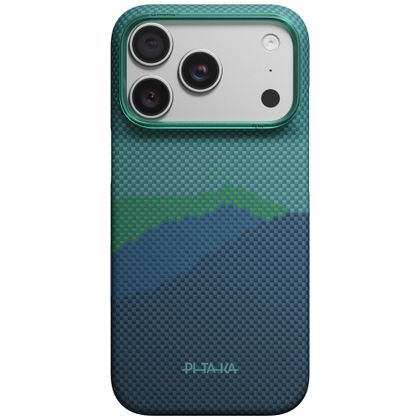 Etui PITAKA Edge Case Over the Horizon MagSafe do iPhone 18 Pro / 17 Pro summer noon
