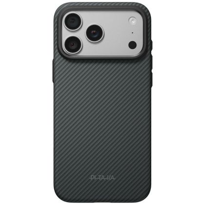 Etui PITAKA Summa Case MagSafe do iPhone 18 Pro Max / 17 Pro Max czarno-szary