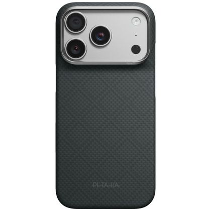 Etui PITAKA Edge Case Argyle MagSafe do iPhone 18 Pro / 17 Pro basalt black
