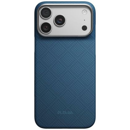 Etui PITAKA Edge Case Argyle MagSafe do iPhone 18 Pro Max / 17 Pro Max midnight blue