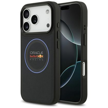 Etui Red Bull Meshed Blue Ring & Metal Buttons MagSafe do iPhone 17 Pro / 18 Pro granatowy
