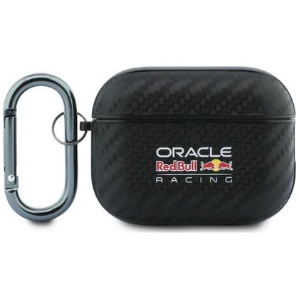 Etui Red Bull Logo Carbon do AirPods Pro 3 czarny