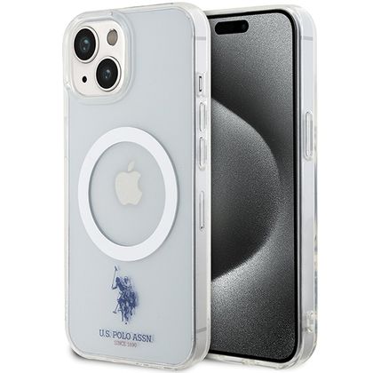 US Polo USHMP15SUCIT iPhone 15 / 14 / 13 6.1" transparent MagSafe Collection