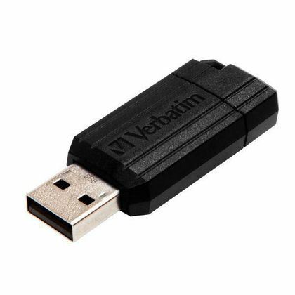 Pendrive Verbatim 4GB USB-A 2.0 PinStripe czarny 49061