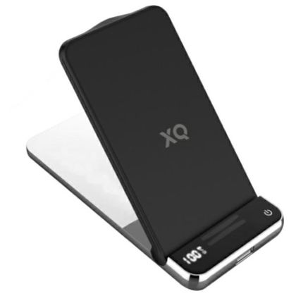 Xqisit Powerbank indukcyjny 6000mAhPremium Wireless Stand czarny/black 37977