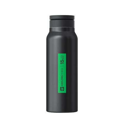 Butelka AmazingThing sportowa z uchwytem magnetycznym kompatybilna z MagSafe 800ml - czarna