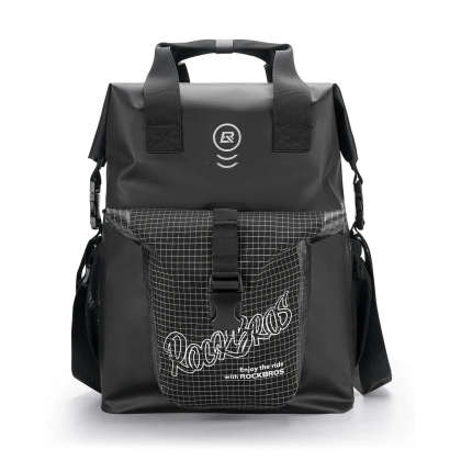 Torba rowerowa Rockbros AS-158 na kierownicę do roweru składanego Brompton 18 l - czarna