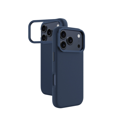 Etui AMAZINGTHING Glamour na iPhone 17 Pro Max z podstawką kompatybilne z MagSafe - niebieskie