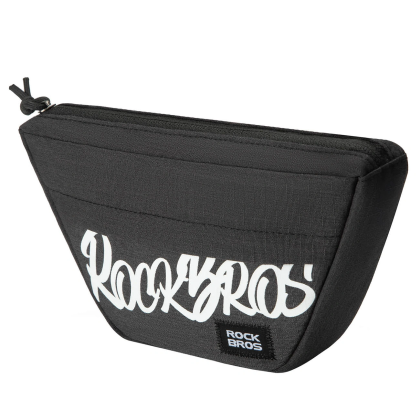 Torba rowerowa Rockbros G011 Flash Journey na kierownicę trapezoidalna 0,7 l - czarna