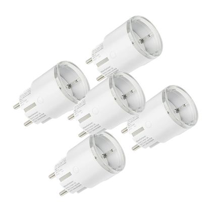 Gniazdko smart SHELLY Plug S MTR Gen3 12A 5 szt. (biała)