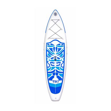 Deska do pływania SUP FunWater SUPFW05B Tiki 3,2m (niebiesko-biała)