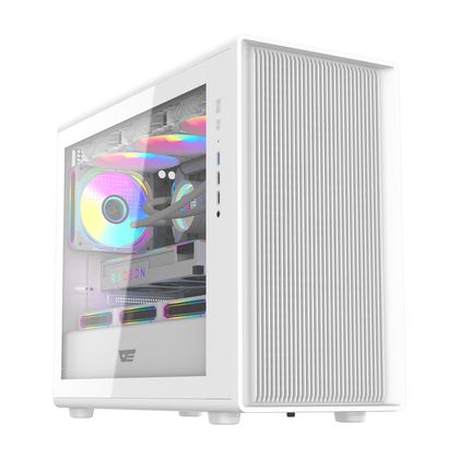 Obudowa komputerowa DARKFLASH DB460M (biała)
