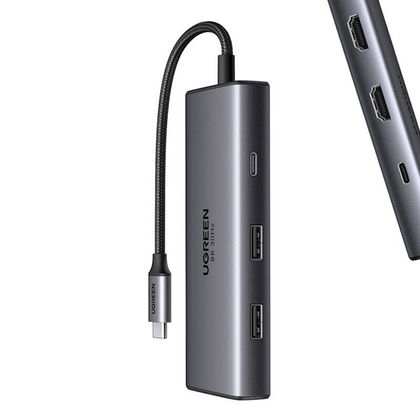 Hub USB-C UGREEN CM498 6-portowy