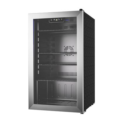Witryna chłodnicza na napoje Euhomy BR001-110 91L (srebrna)