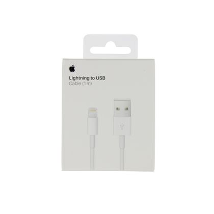 Oryginalny Kabel USB-A / Lightning Apple iPhone MUQW3ZM/A 1m biały (blister)