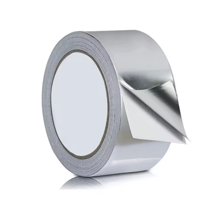 Taśma / folia aluminiowa z klejem odporna na wysokie temperatury - 20 mm