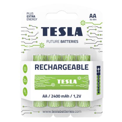 Akumulatory TESLA AA/niMH/1,2V/2450mAh 4szt