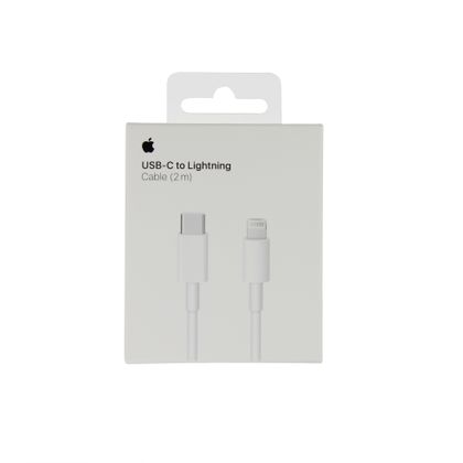 Oryginalny Kabel USB-C / Lightning Apple iPhone MW2R3ZM/A 2m biały (blister)