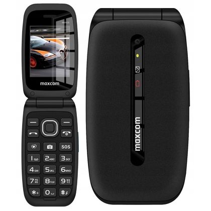 Telefon dla seniora MaxCom MM828 4G - czarny