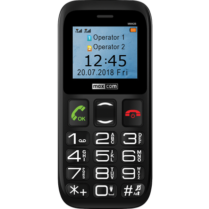 Telefon dla seniora MaxCom MM426 SE