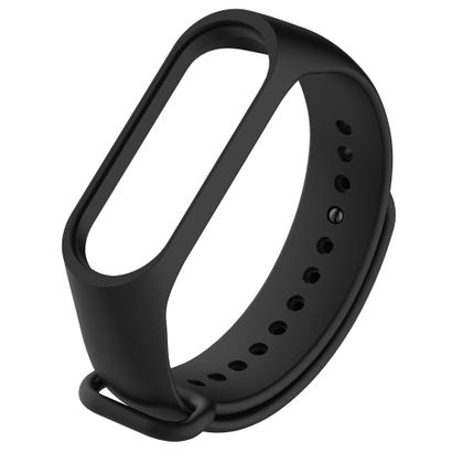 Zamienna silikonowa opaska pasek bransoletka do Xiaomi Mi Band 9 / 10 / 11 czarny