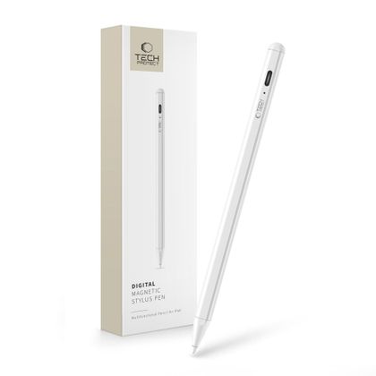 TECH-PROTECT DS01 DIGITAL MAGNETIC STYLUS PEN IPAD WHITE