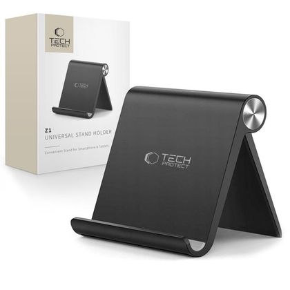 TECH-PROTECT Z1 UNIVERSAL STAND HOLDER SMARTPHONE & TABLET BLACK