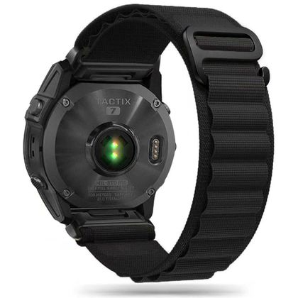 TECH-PROTECT NYLON PRO V1 GARMIN FENIX 5X / 5X PLUS / 6X / 6X PRO / 7X / 8 / 8 PRO / 9 / 9 PRO (51 MM) BLACK