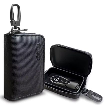 KLATKA FARADAYA TECH-PROTECT KLR300 POUCH KEYLESS RFID SIGNAL BLOCKER CASE BLACK