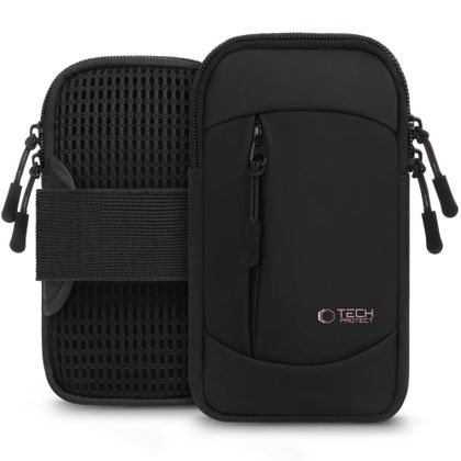 TECH-PROTECT M6 UNIVERSAL SPORT ARMBAND BLACK/PINK